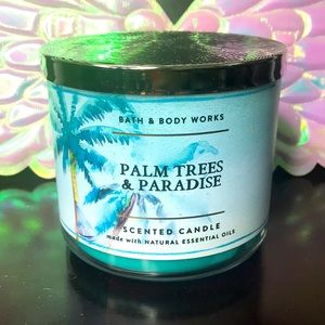 BBW 3 wick candle Palm Trees & Paradise